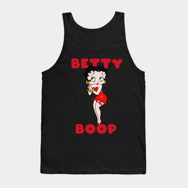 Betty Boop Tank Top by lazymost